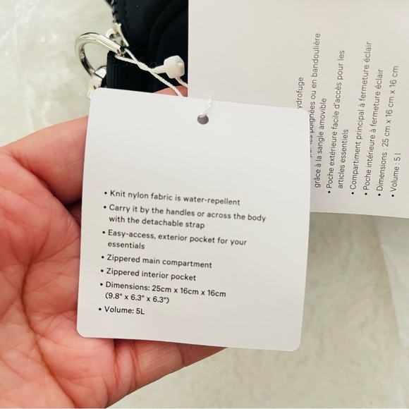 Lululemon Mini Black Barrel Duffle Bag - Picture 10 of 11